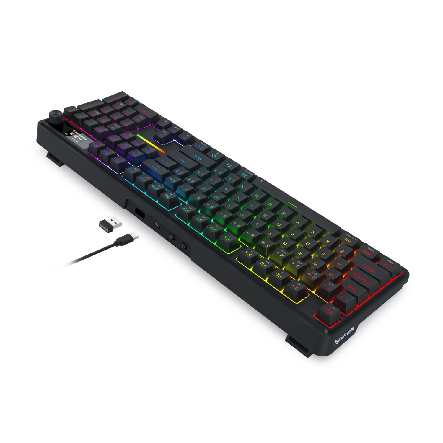 Redragon K762 TERRAFLARE PRO RGB Wireless Gasket Gaming Keyboard 6