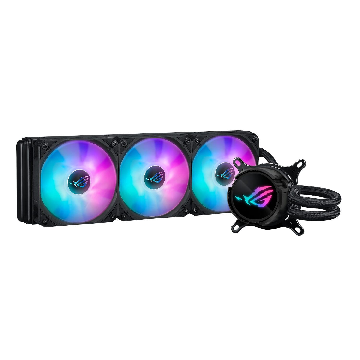ASUS ROG Strix LC III 360 ARGB Liquid CPU Cooler - Black 2