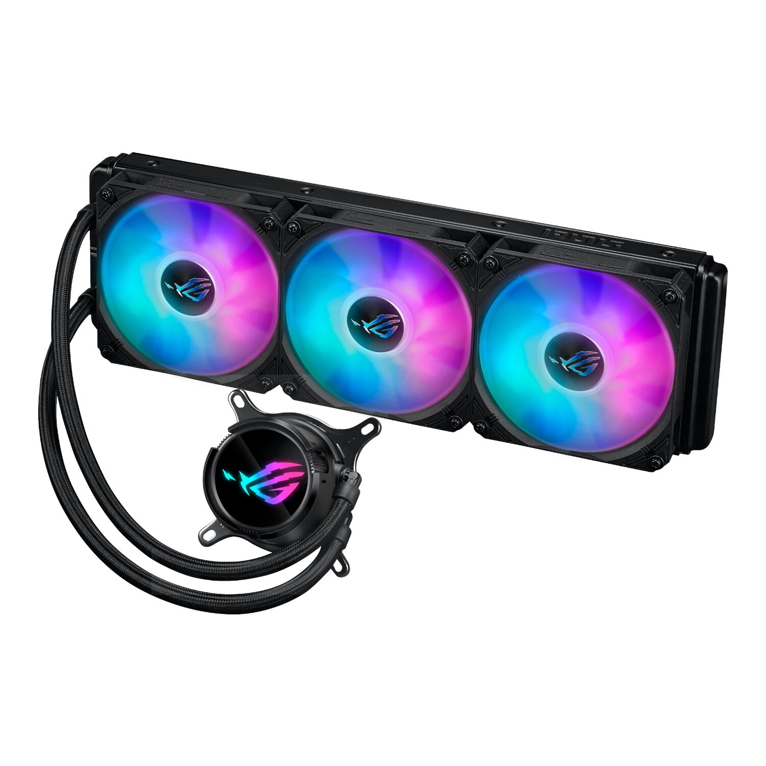 ASUS ROG Strix LC III 360 ARGB Liquid CPU Cooler - Black 3