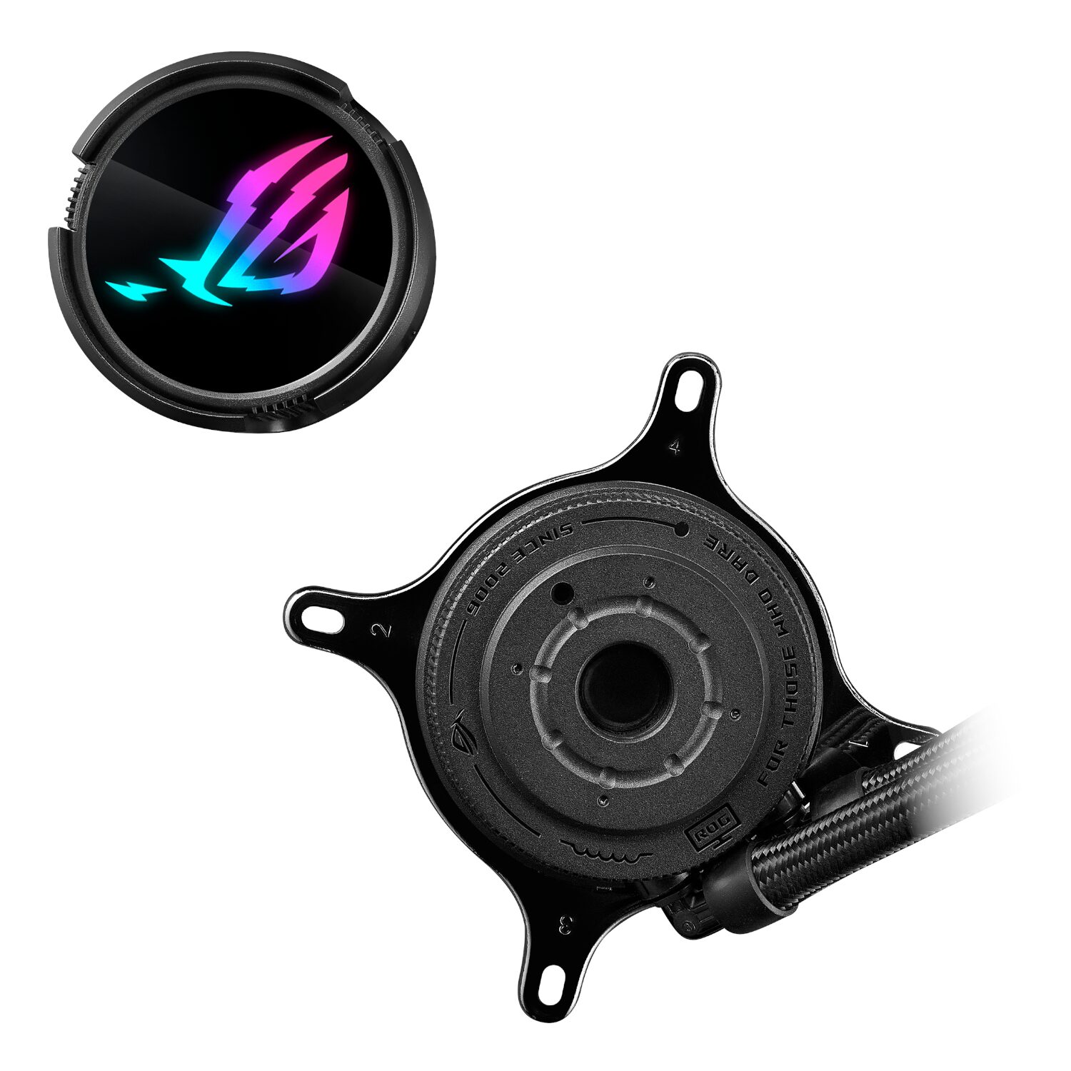 ASUS ROG Strix LC III 360 ARGB Liquid CPU Cooler - Black 4