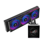 ASUS ROG Strix SLC IV 360 ARGB LCD Liquid CPU Cooler - Black - Image 3