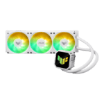 ASUS TUF Gaming LC III 360 ARGB White Edition Liquid CPU Cooler - Image 1