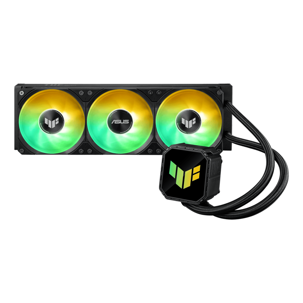 ASUS TUF Gaming LC III 360 ARGB CPU Liquid Cooler - Black - Image 1