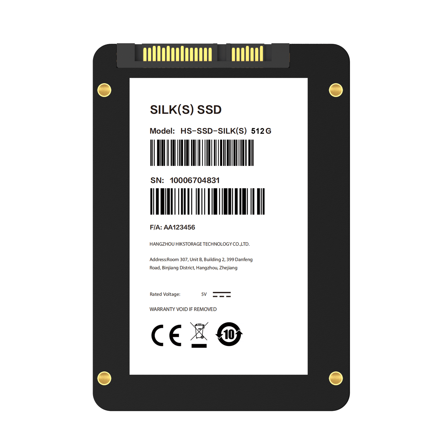 Hiksemi Silk(S) 512GB 2.5"SSD 4
