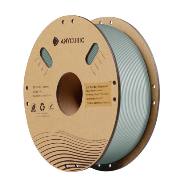 Anycubic PLA Matte Filament 1kg - Nardo Grey