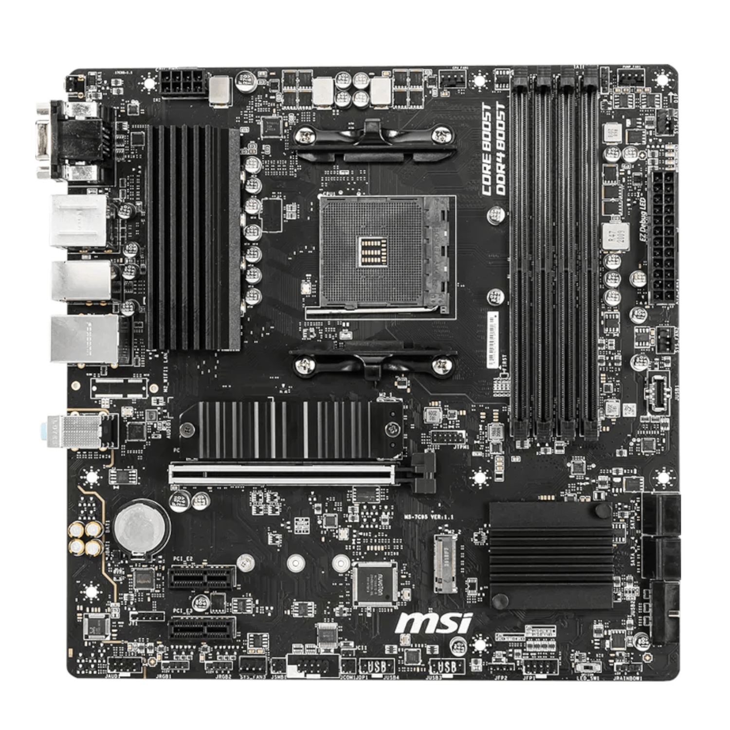 MSI B550M PRO-VDH AM4 M-ATX Motherboard 2