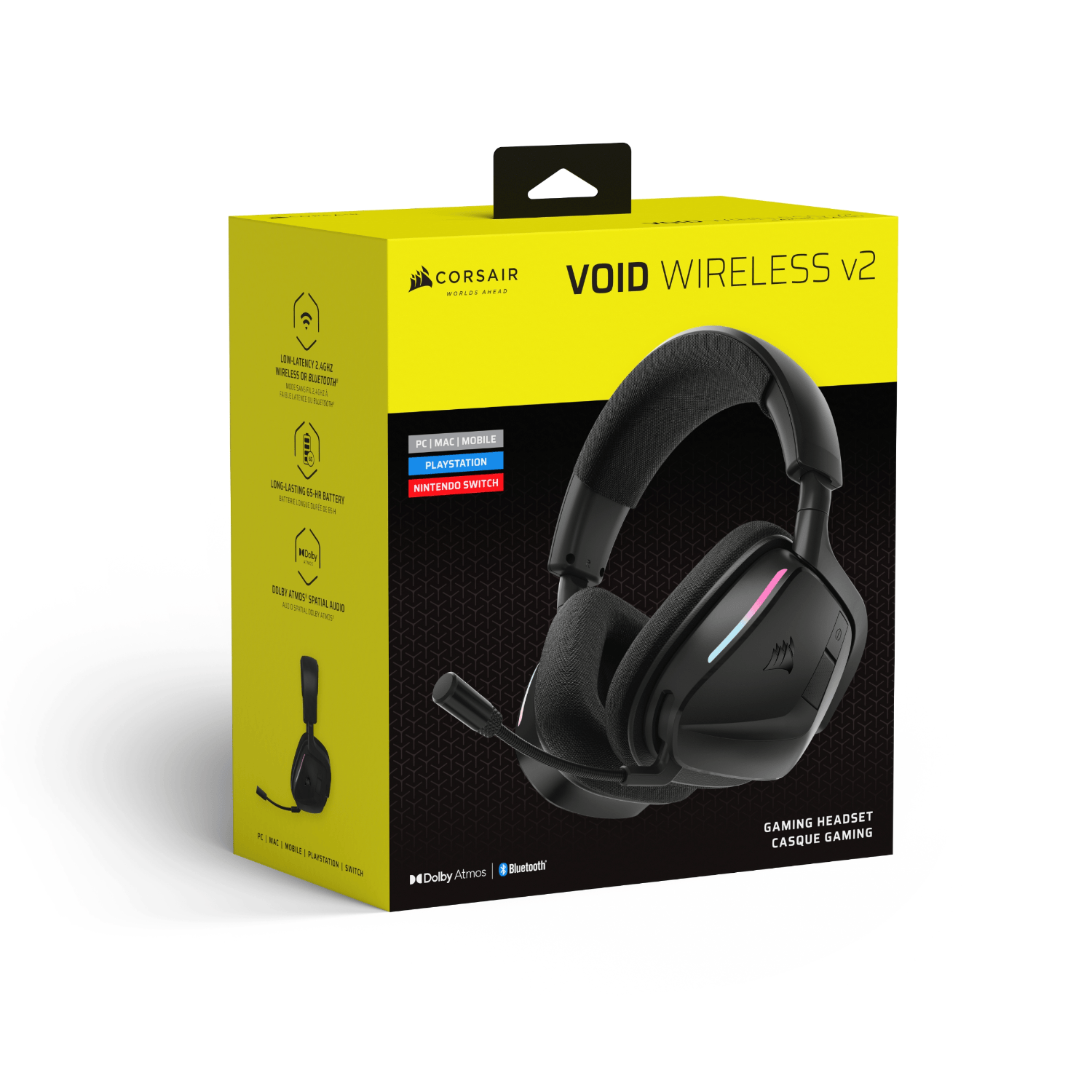 CORSAIR VOID WIRELESS v2 Gaming Headset - Carbon 5