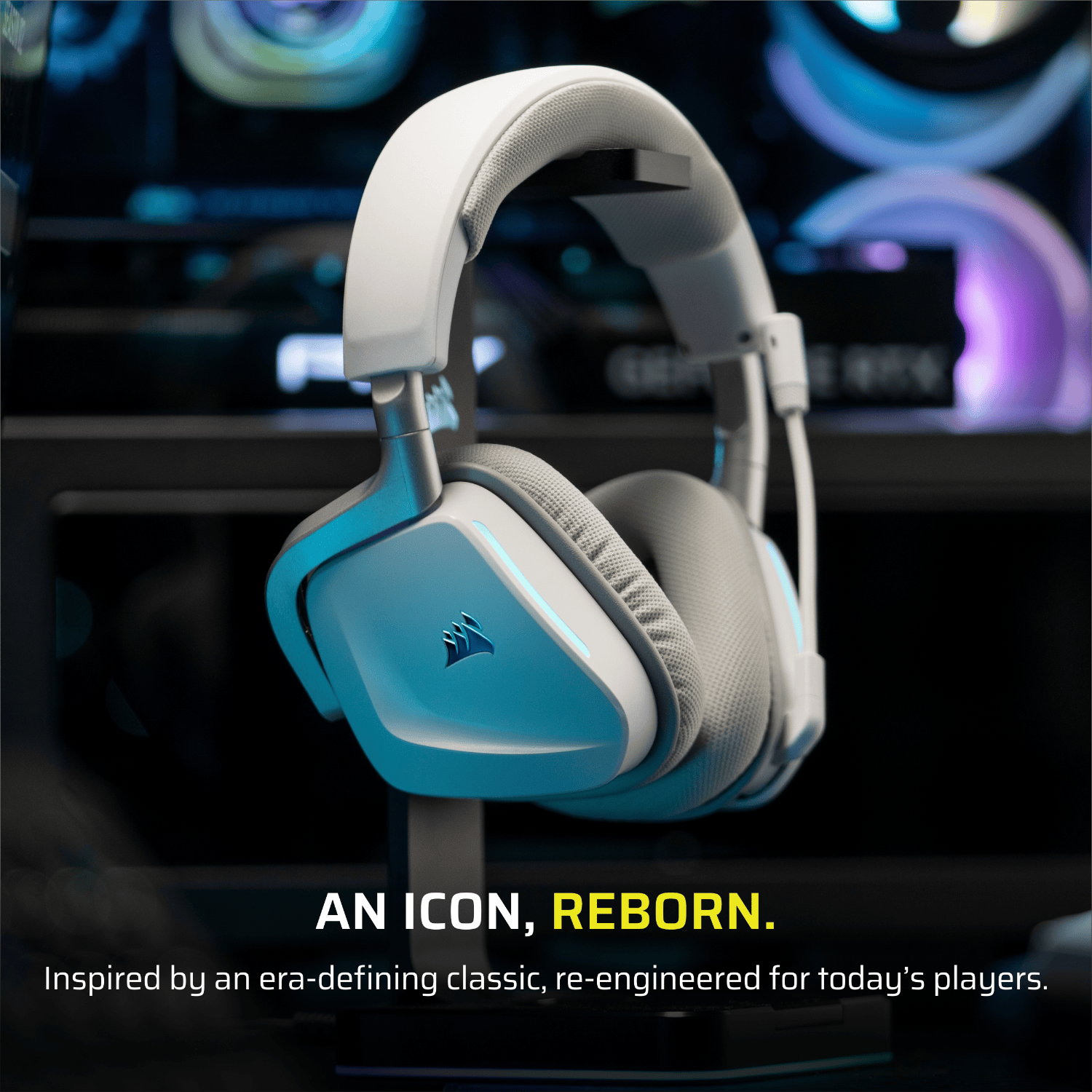CORSAIR VOID v2 WIRELESS Gaming Headset - White 5