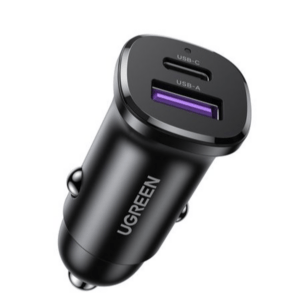 UGREEN Car Charger Fast Charging 30W 2Ports
