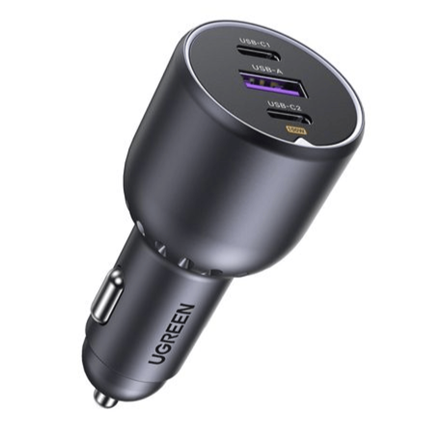 UGREEN 130W USB-C 3-port Car Charger 3