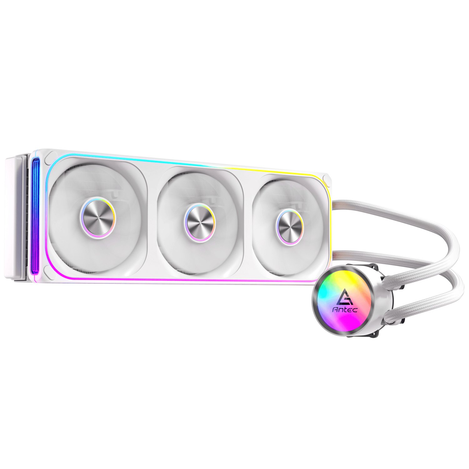 Antec Omni Matrix 360 ARGB CPU Liquid Cooler White view 2