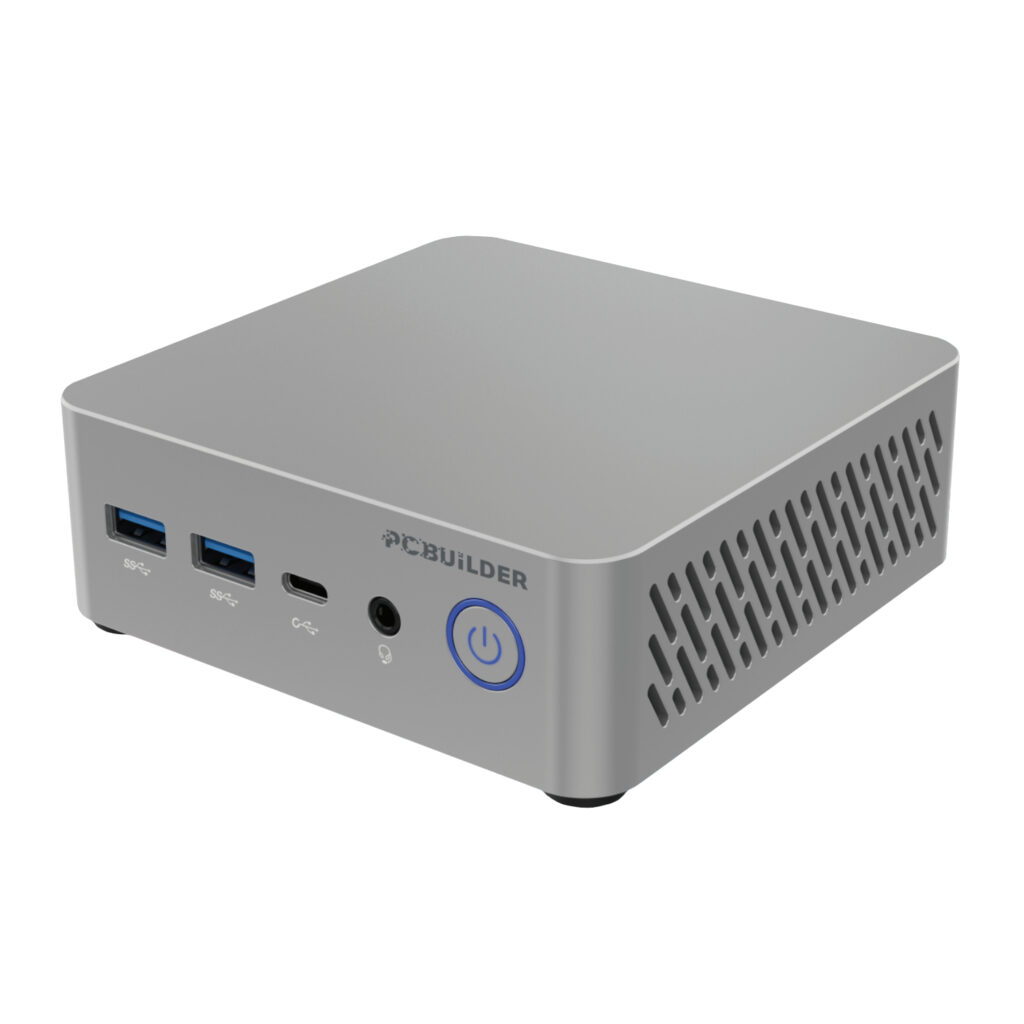 PCBuilder CUBE Ryzen 5 3500U 8GB DDR4 512GB Windows 11 Home Mini PC - Image 1