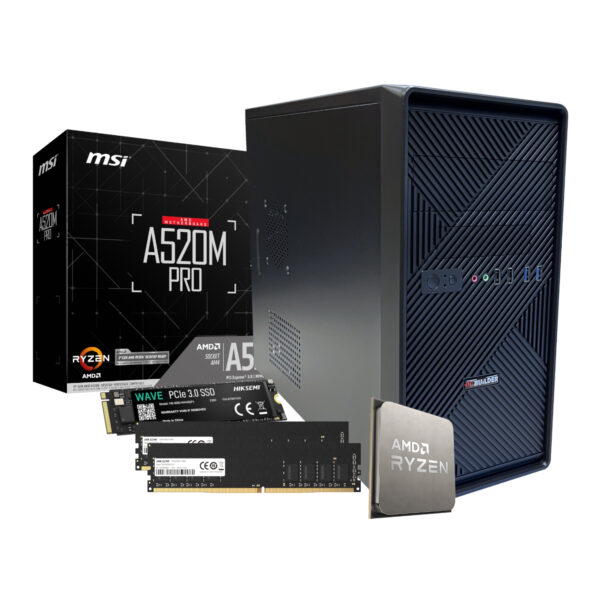 PCBuilder AMD Ryzen 3 3200G HOME MASTER Windows 11 Desktop PC
