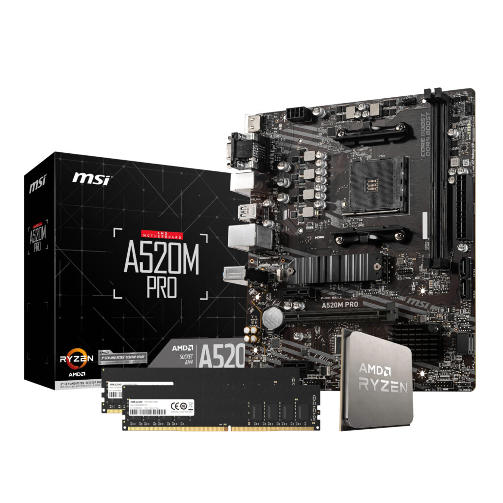 PCBuilder AMD Ryzen 3 3200G LEVEL UP Core Upgrade Kit - Image 1