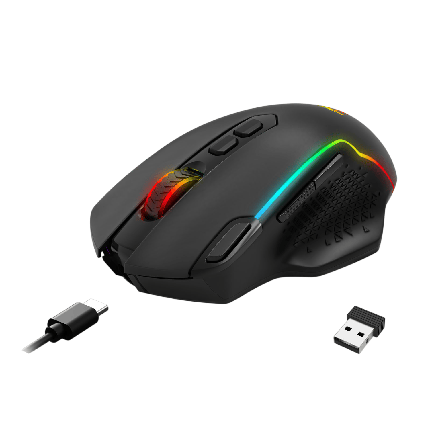 Redragon TAIPAN MAX 12000DPI Wireless Gaming Mouse - Black 6