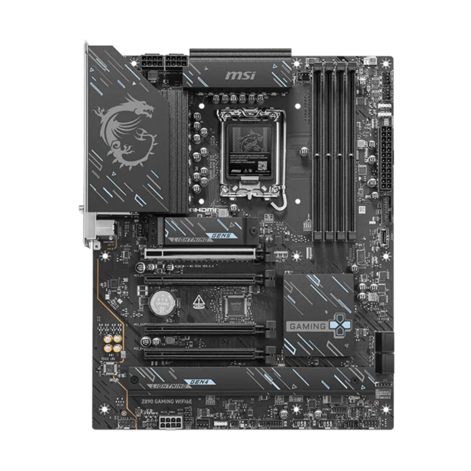 MSI Z890 GAMING WIFI6E Intel LGA1851 ATX Motherboard 2