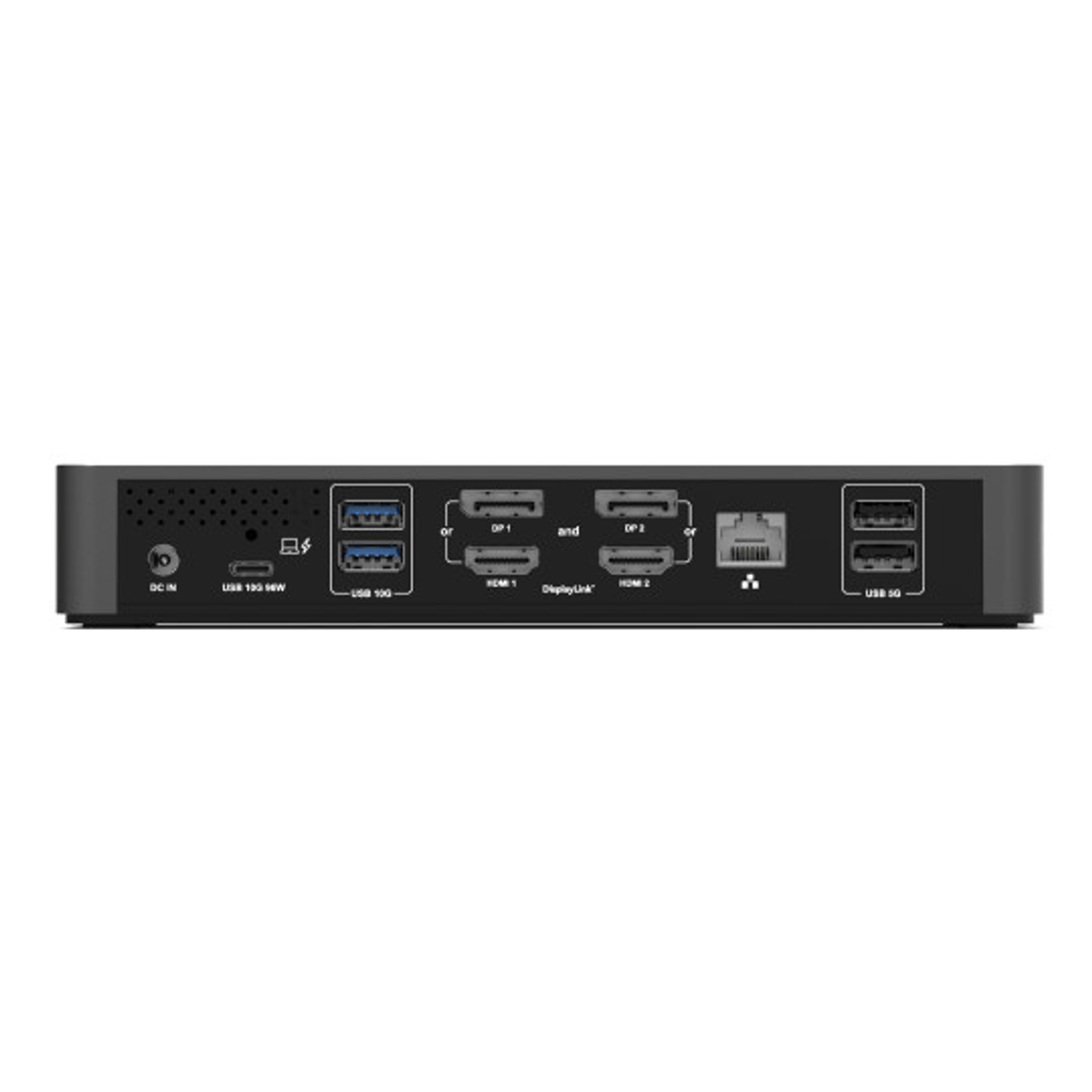 PORT2 x 4K USB-C desktop docking station 11 peripherals 96W 8