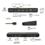 PORT Office docking station 3 X 4 USB-C 11 devices 100W - Image 6