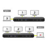 PORT Office docking station 3 X 4 USB-C 11 devices 100W - Image 9