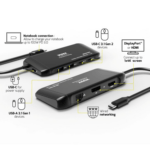 PORT Mobile docking station 1 X 4K USB-C 7 devices 100W - Image 6