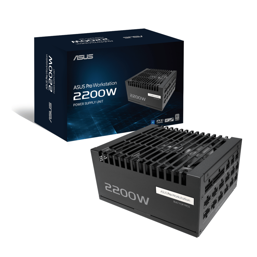 ASUS PRO WS 2200W 80 PLUS PLATUNUM Modular Power Supply - Image 1