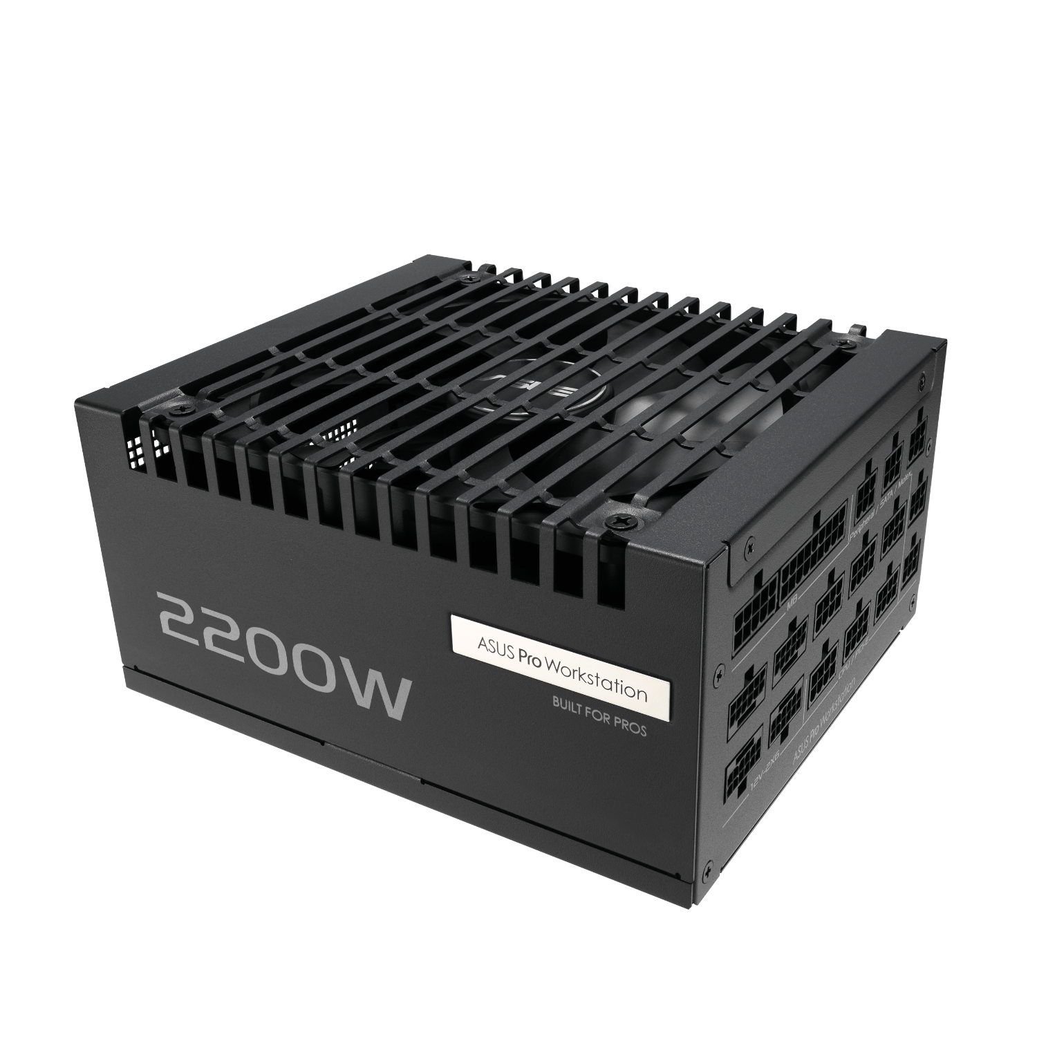 ASUS PRO WS 2200W 80 PLUS PLATUNUM Modular Power Supply view 2