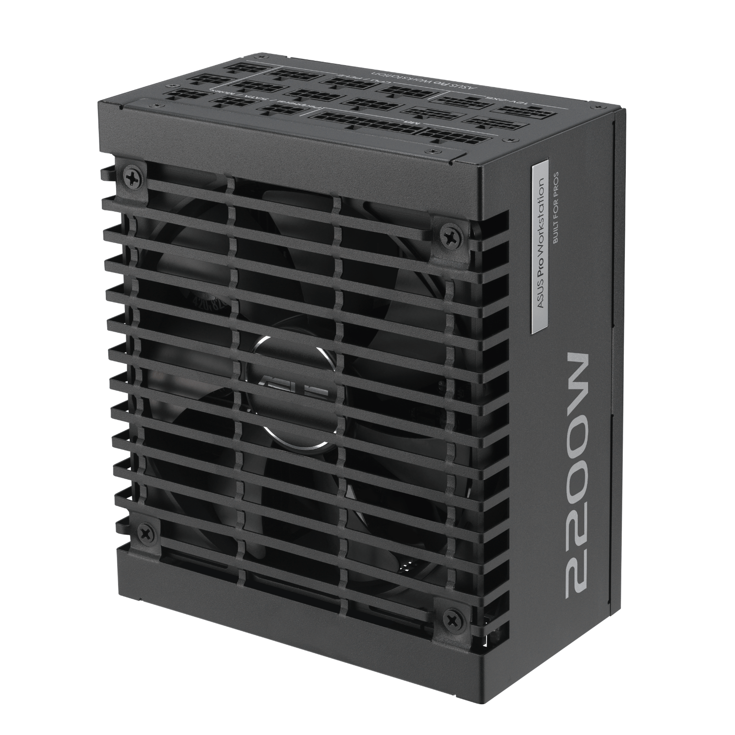 ASUS PRO WS 2200W 80 PLUS PLATUNUM Modular Power Supply view 3