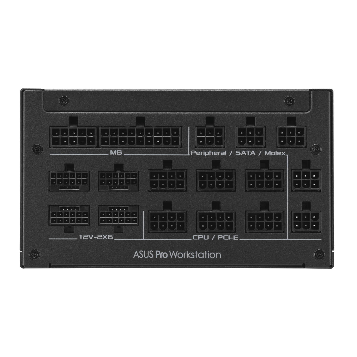 ASUS PRO WS 2200W 80 PLUS PLATUNUM Modular Power Supply view 7