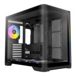 Antec C5 CURVED ARGB ATX | Micro-ATX | ITX ARGB Dual Chamber Mid-Tower Gaming Chassis - Black - Image 1
