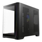 Antec C5 CURVED ARGB ATX | Micro-ATX | ITX ARGB Dual Chamber Mid-Tower Gaming Chassis - Black - Image 3