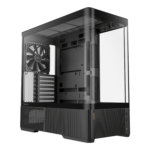 Antec C6 CURVED AIR ATX | Micro-ATX | ITX Mid-Tower Gaming Chassis - Black - Image 1