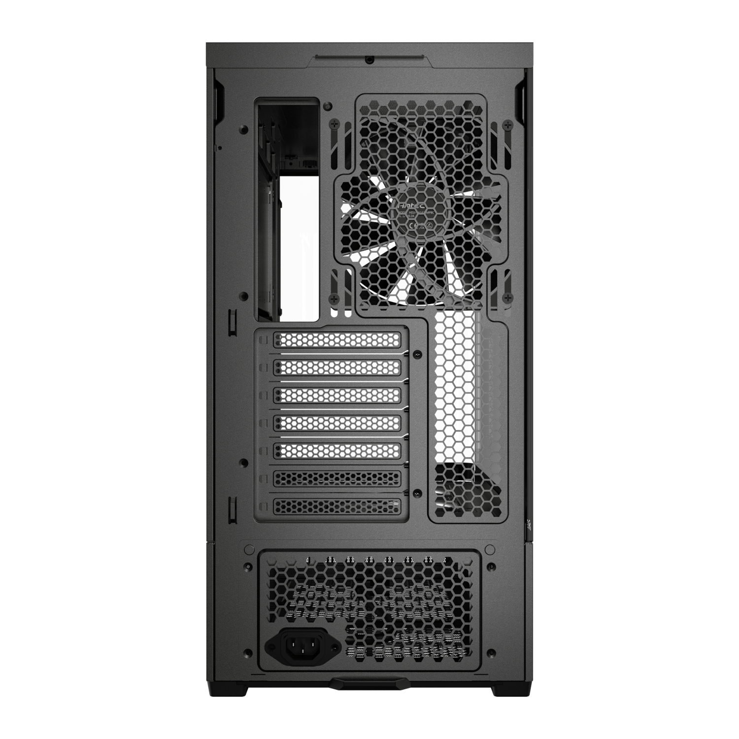 Antec C6 CURVED AIR ATX | Micro-ATX | ITX Mid-Tower Gaming Chassis - Black 5