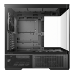 Antec C6 CURVED AIR ATX | Micro-ATX | ITX Mid-Tower Gaming Chassis - Black - Image 6