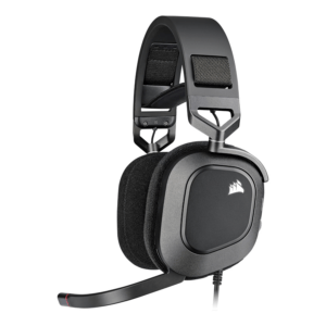 Corsair HS80 RGB USB Wired Over-Ear Gaming Headset — Carbon Black