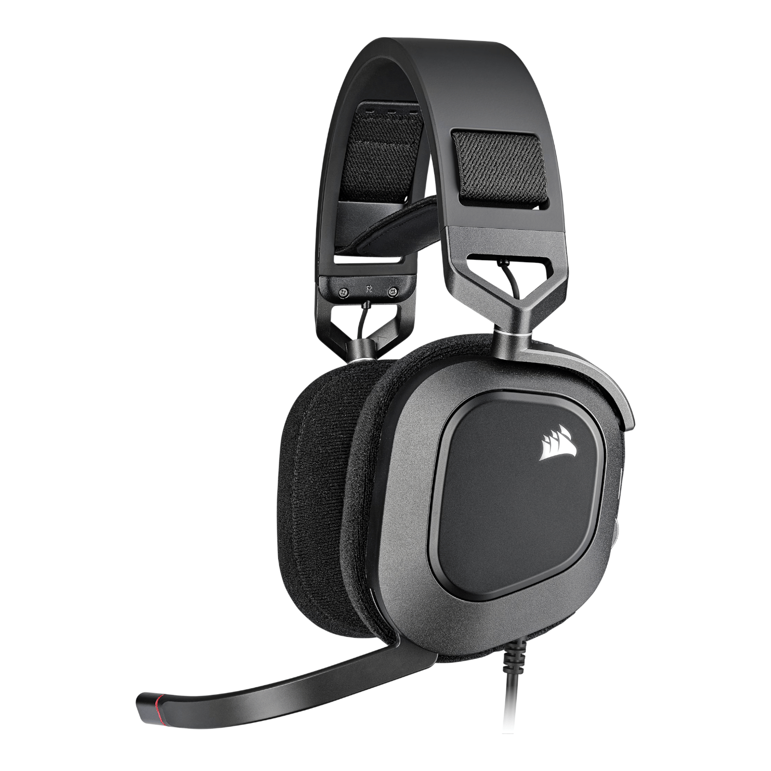 Corsair HS80 RGB USB Wired Over-Ear Gaming Headset — Carbon Black
