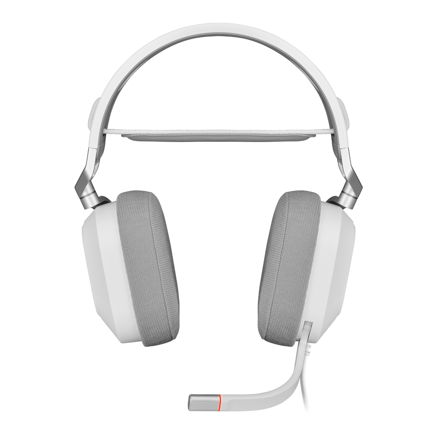 Corsair HS80 RGB USB Wired Over-Ear Gaming Headset — White 2