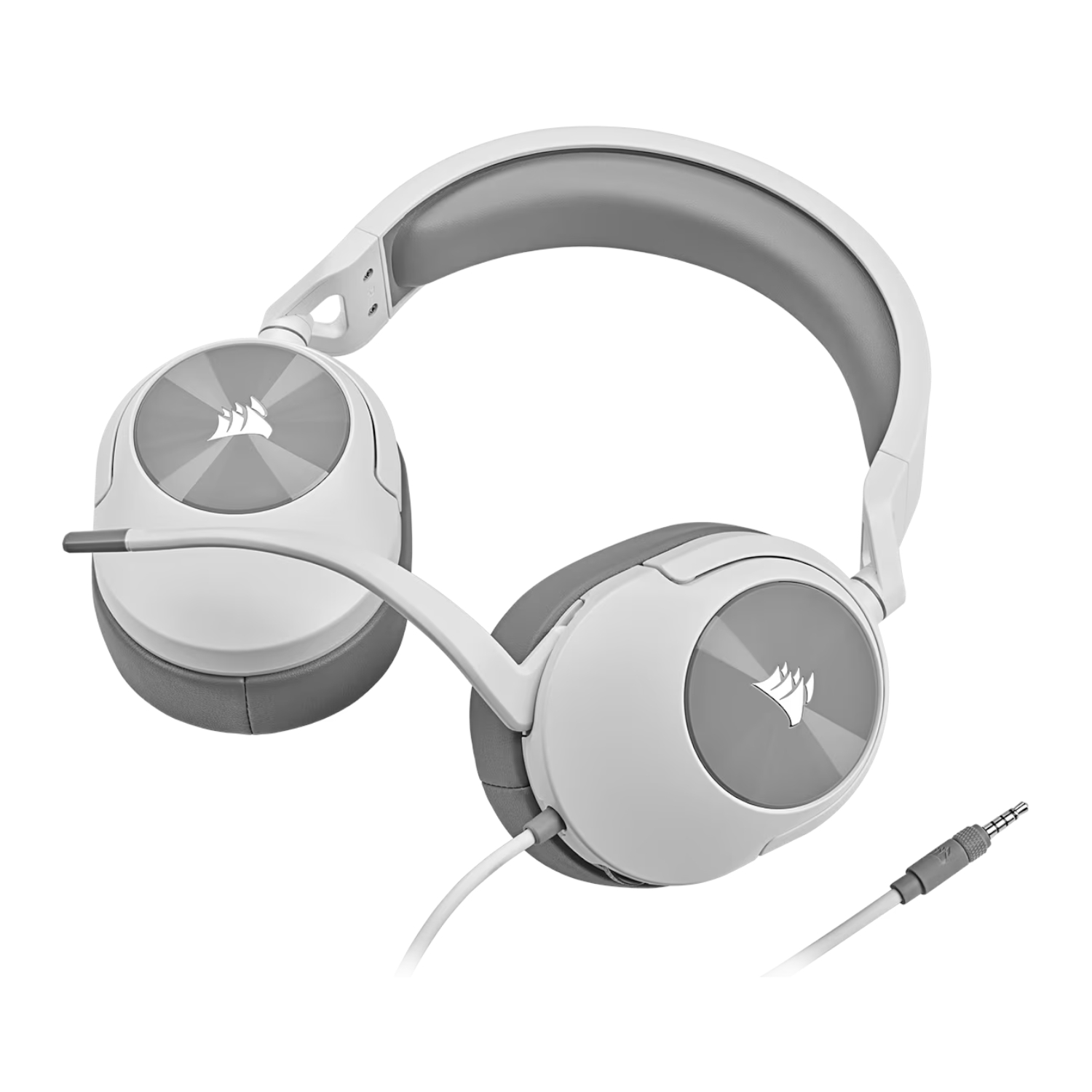 Corsair HS55 Surround Wired Gaming Headset – White 3