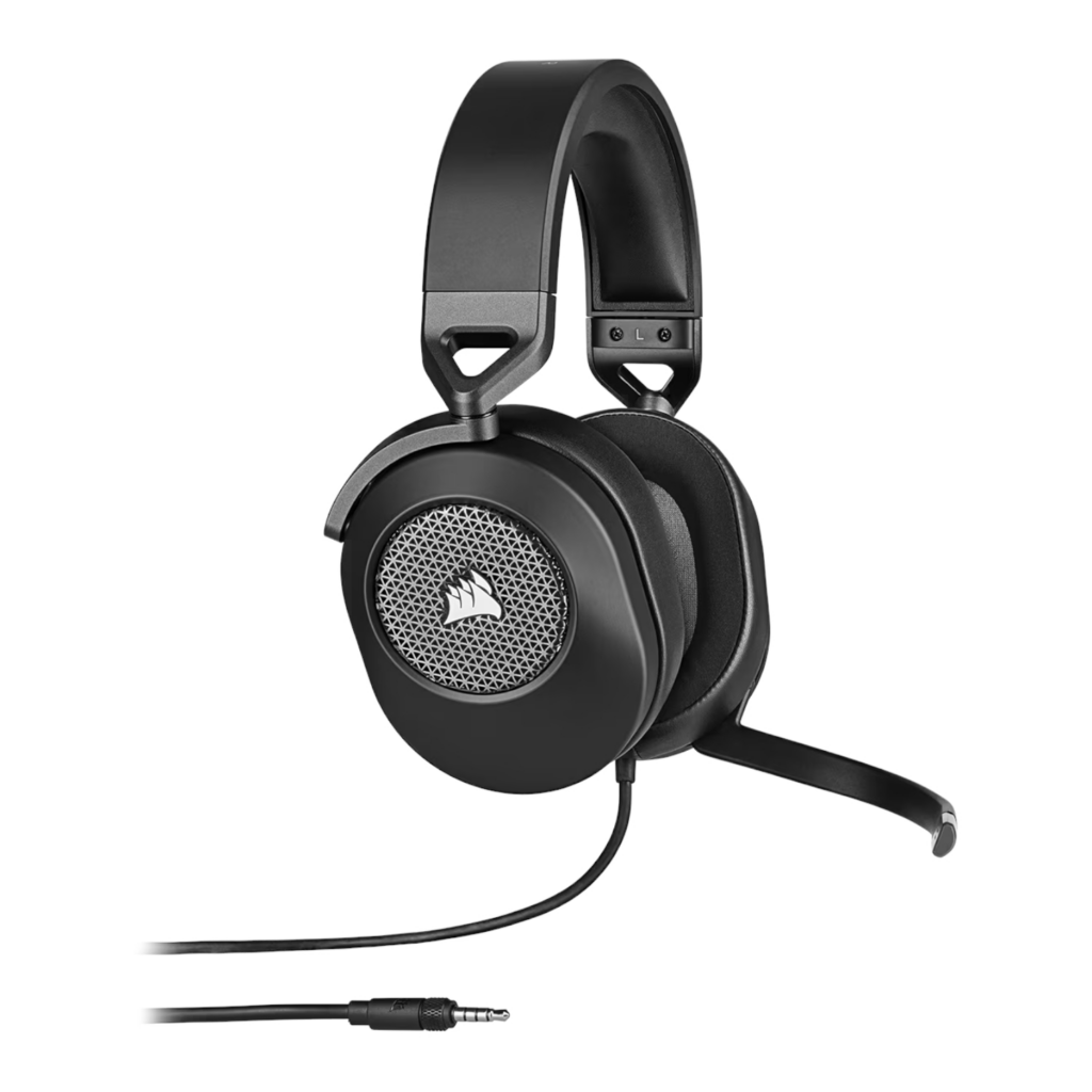 Corsair HS65 SURROUND Wired Gaming Headset — Carbon (AP) - Image 1