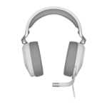 Corsair HS65 SURROUND Wired Gaming Headset — White (AP) - Image 2