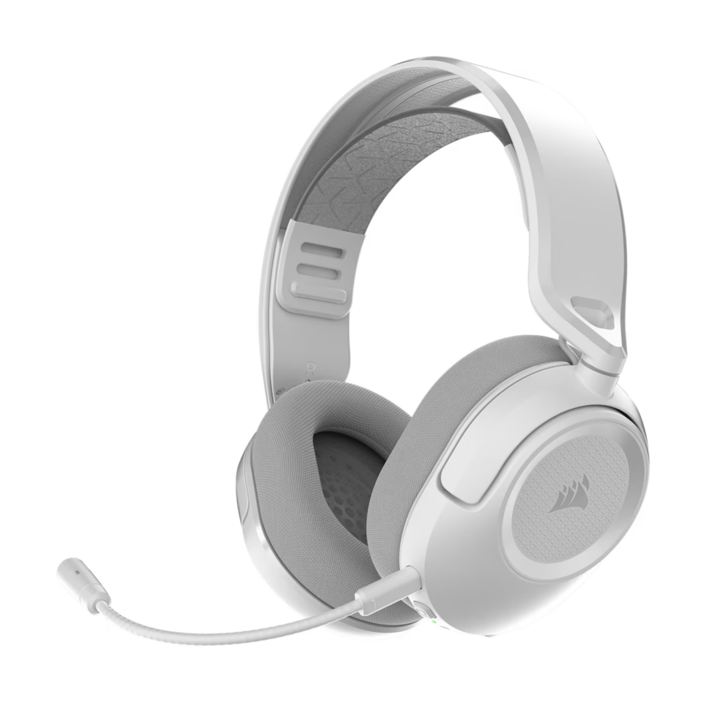 Corsair HS35 v3 Wireless Gaming Headset - White - Image 1