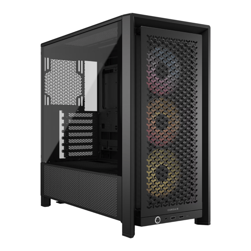 Corsair FRAME 4000D RS ARGB Modular Mid-Tower PC Case - Black - Image 1