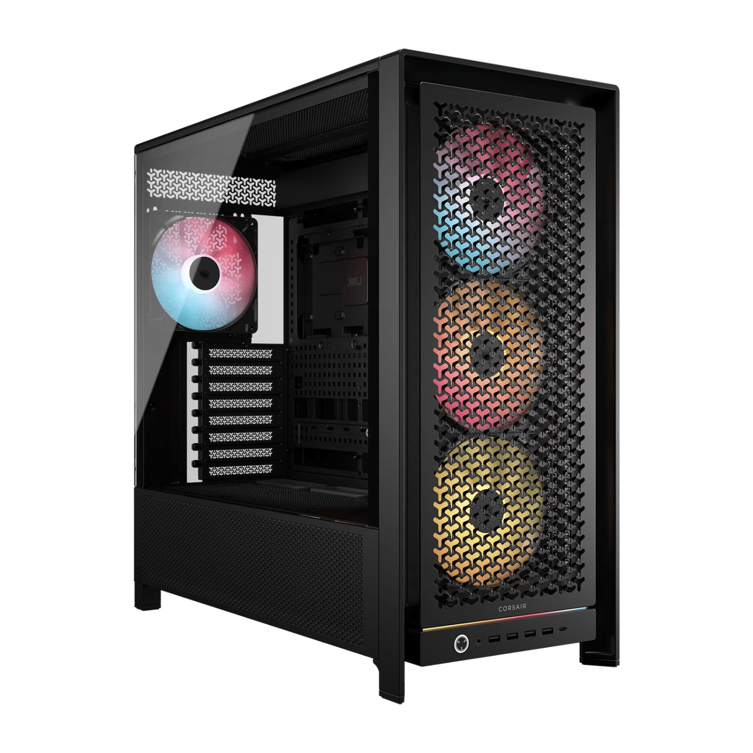 Corsair FRAME 5000D RS High-Airflow Mid-Tower PC Case - Black