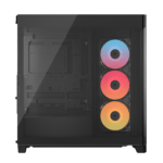 Corsair FRAME 4500X RS-R ARGB Panoramic Glass Mid-Tower PC Case - Black - Image 3