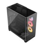 Corsair FRAME 4500X RS-R ARGB Panoramic Glass Mid-Tower PC Case - Black - Image 4