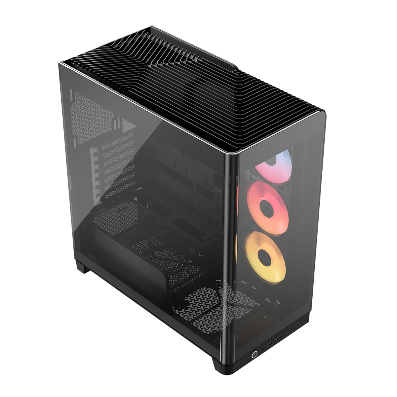 Corsair FRAME 4500X RS-R ARGB Panoramic Glass Mid-Tower PC Case - Black 4