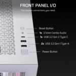 Corsair 3500X RS-R ARGB Mid-Tower PC Case – White - Image 4