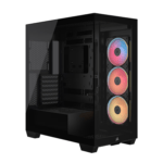 Corsair 3500X LX-R RGB iCUE LINK Mid-Tower PC Case - Black - Image 1