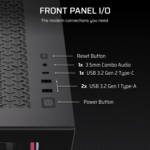 Corsair 3500X LX-R RGB iCUE LINK Mid-Tower PC Case - Black - Image 4