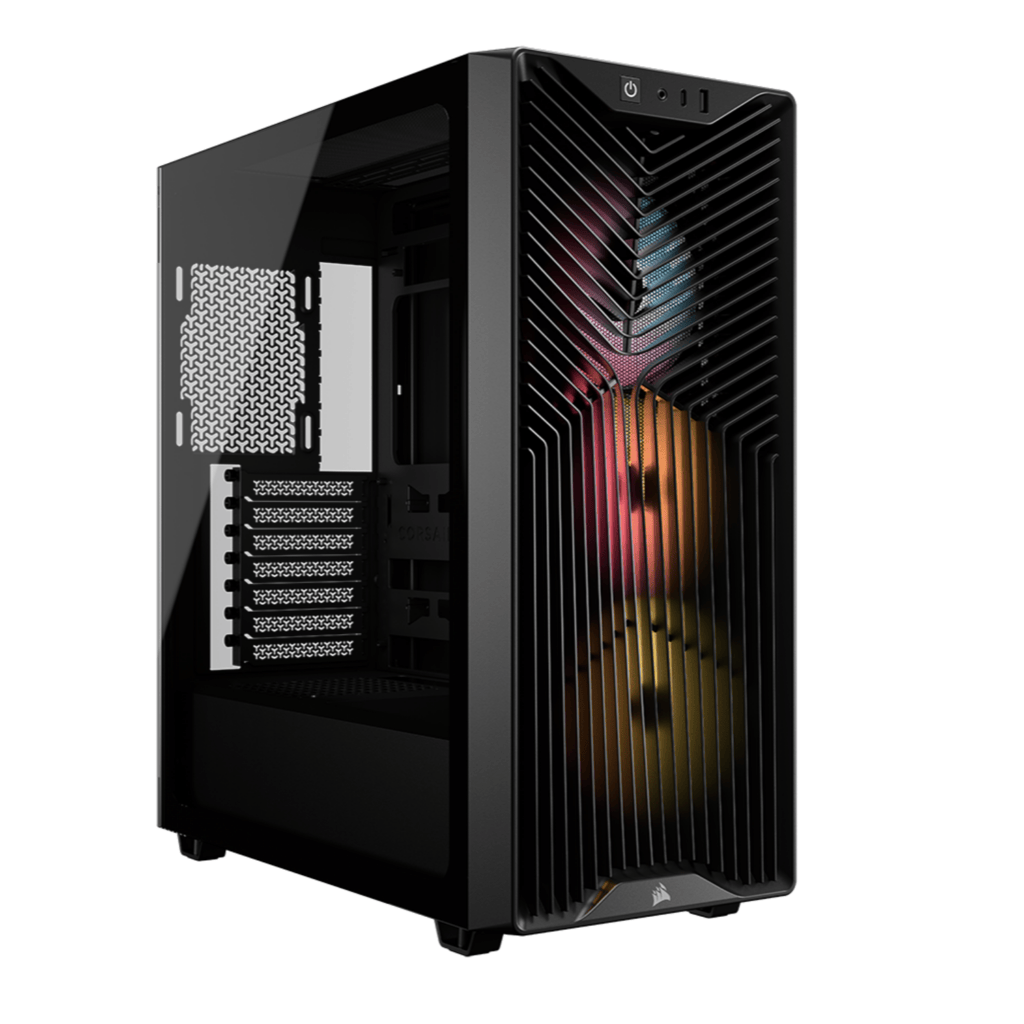 Corsair 3200D RS ARGB Mid-Tower PC Case - Black - Image 1