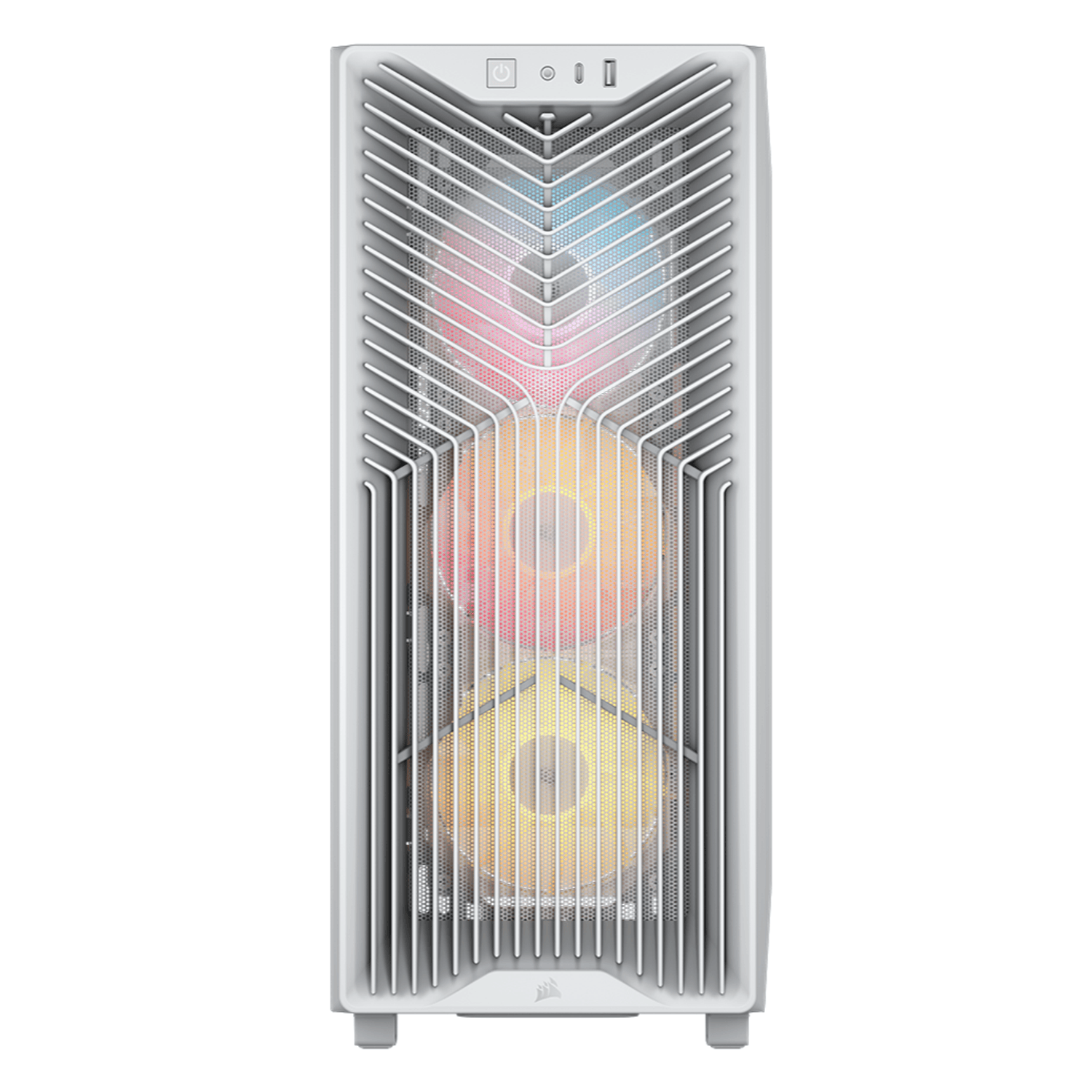 Corsair 3200D RS ARGB Mid-Tower PC Case – White 2